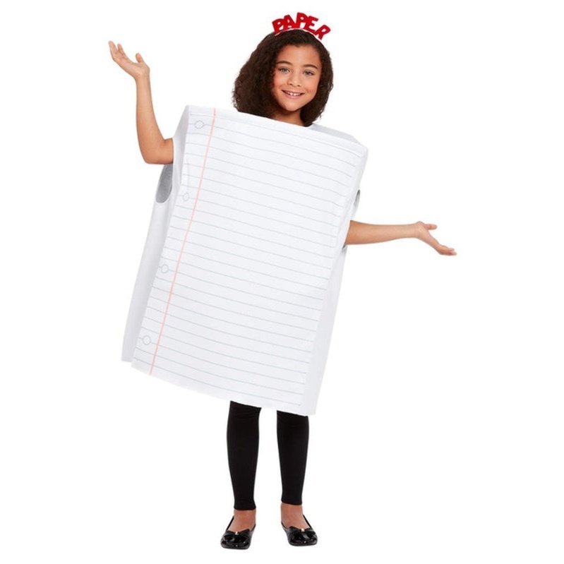 Paper Costume, White - Jokers Costume Mega Store