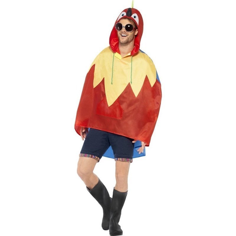 Parrot Party Poncho - Jokers Costume Mega Store