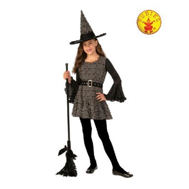 Patchwork Witch Costume, Child Size Large - Jokers Costume Mega Store