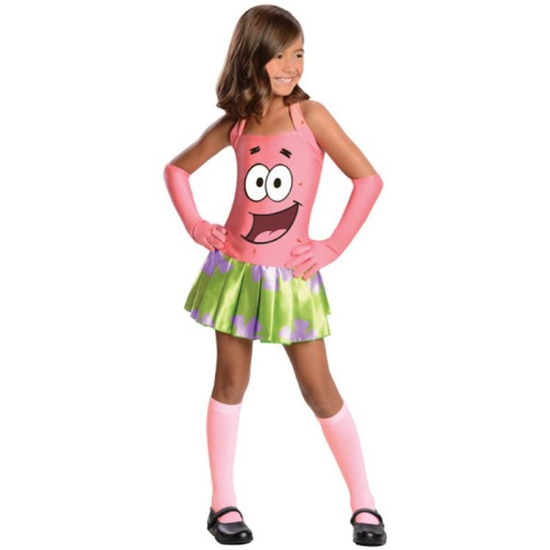 Patrick Spongebob Female Costume Size L - Jokers Costume Mega Store