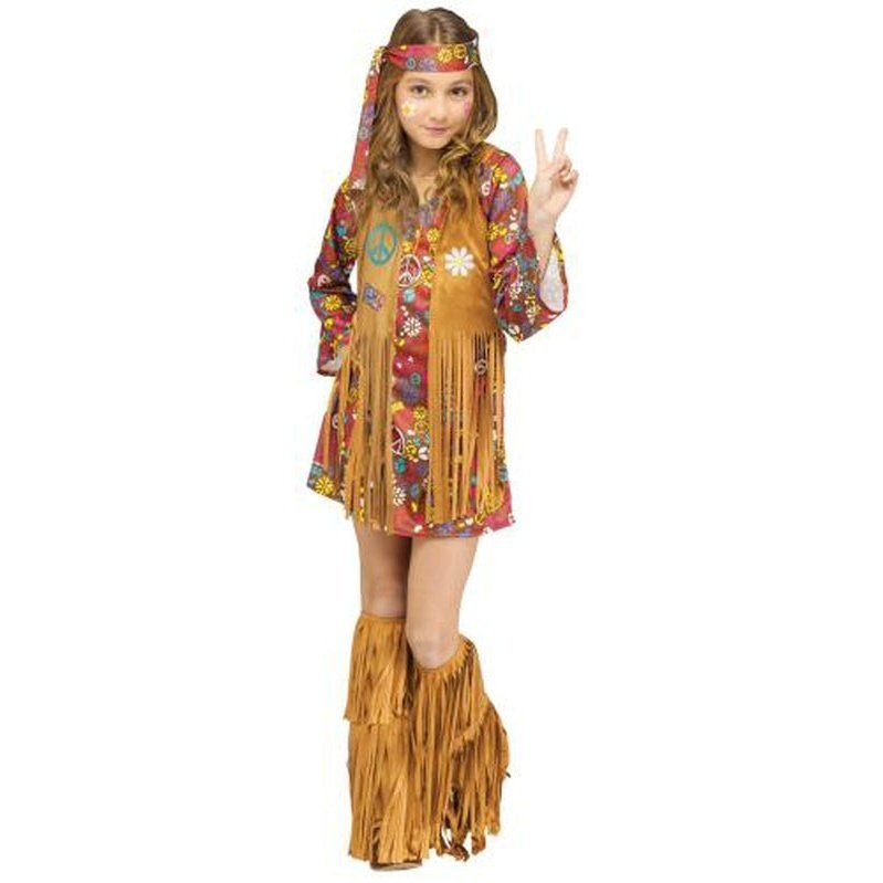 Peace & Love Hippie Child Costume - Jokers Costume Mega Store