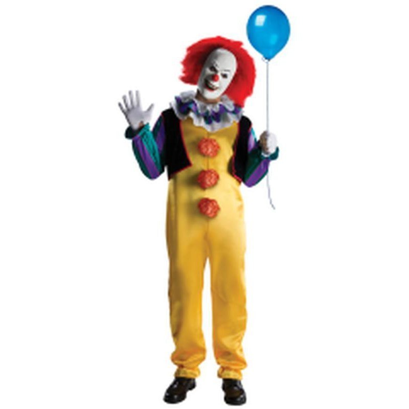Pennywise Deluxe Size Xl - Jokers Costume Mega Store