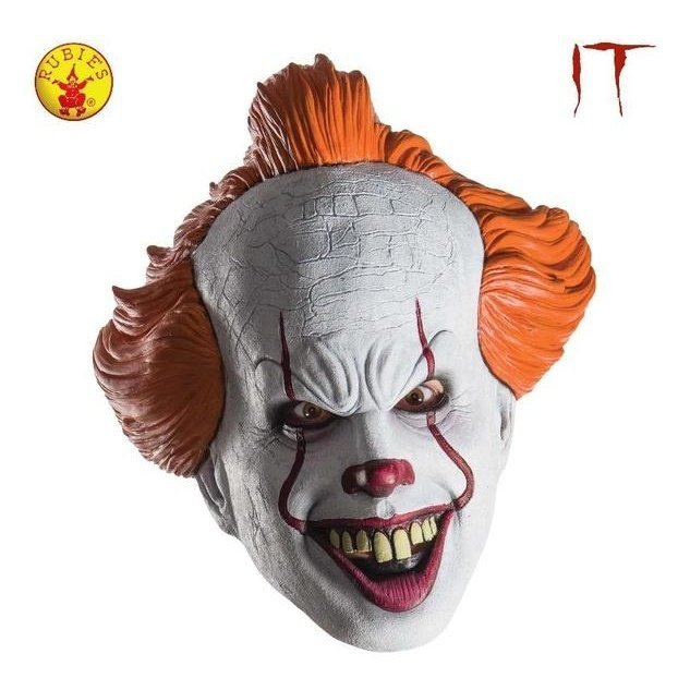 Pennywise 'It' 3/4 Mask Adult - Jokers Costume Mega Store