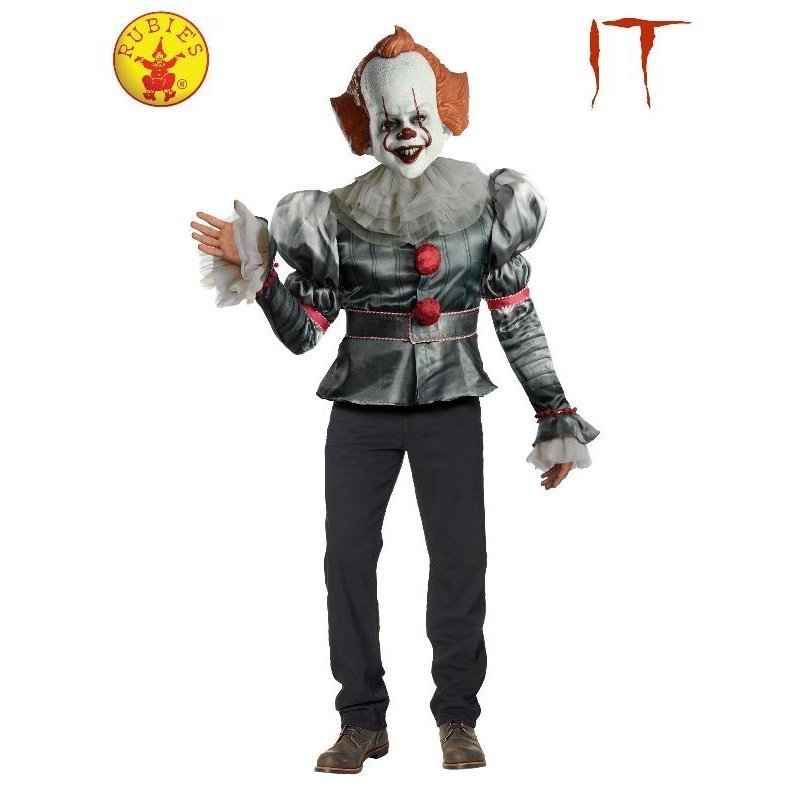 Pennywise 'It' Chapter 2 Deluxe Costume, Adult - Jokers Costume Mega Store