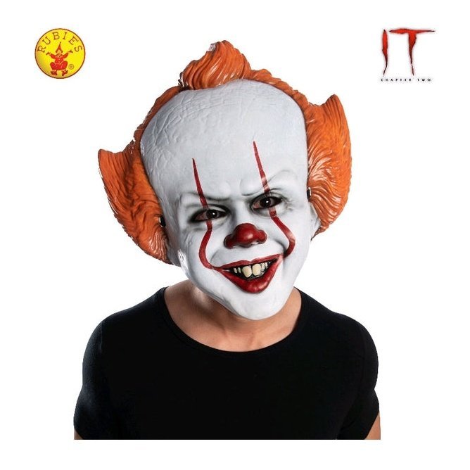 Pennywise Vacuform Moulded Mask Adult - Jokers Costume Mega Store