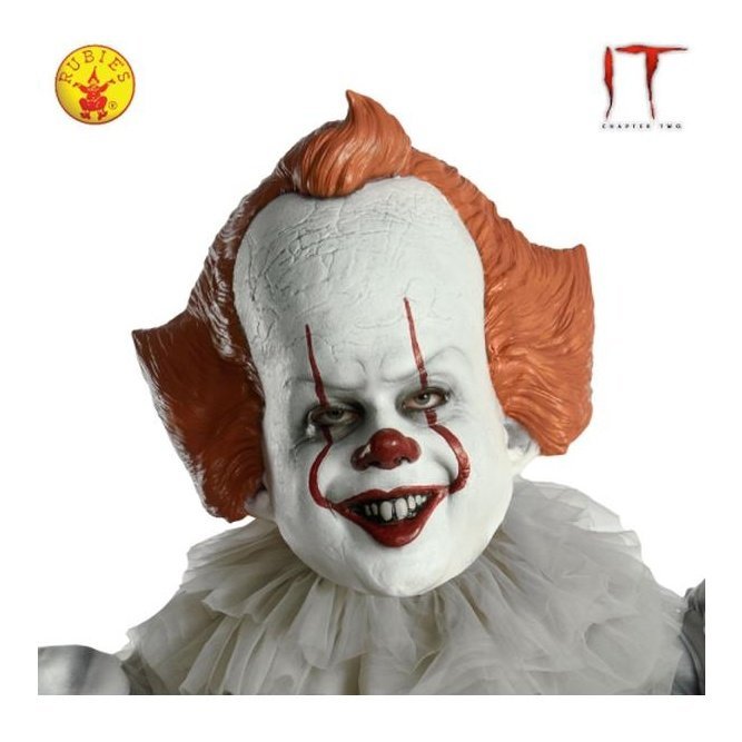 Pennywise Vinyl Mask, Adult - Jokers Costume Mega Store