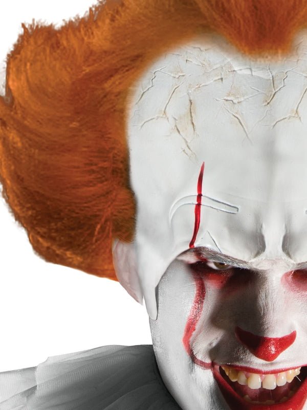 Pennywise Wig & Attached Headpiece Adult - Jokers Costume Mega Store