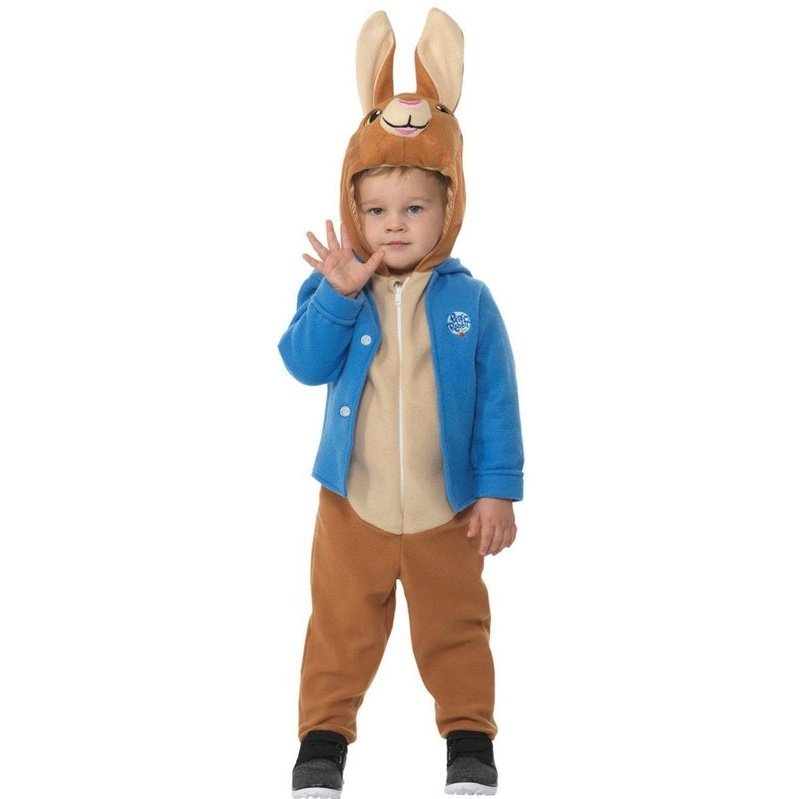 Peter Rabbit Deluxe Costume With Character Hood - Jokers Costume Mega Store