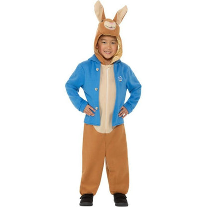 Peter Rabbit Deluxe Costume With Character Hood - Jokers Costume Mega Store