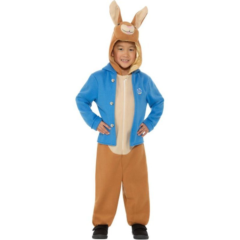 Peter Rabbit Deluxe Costume With Character Hood - Jokers Costume Mega Store