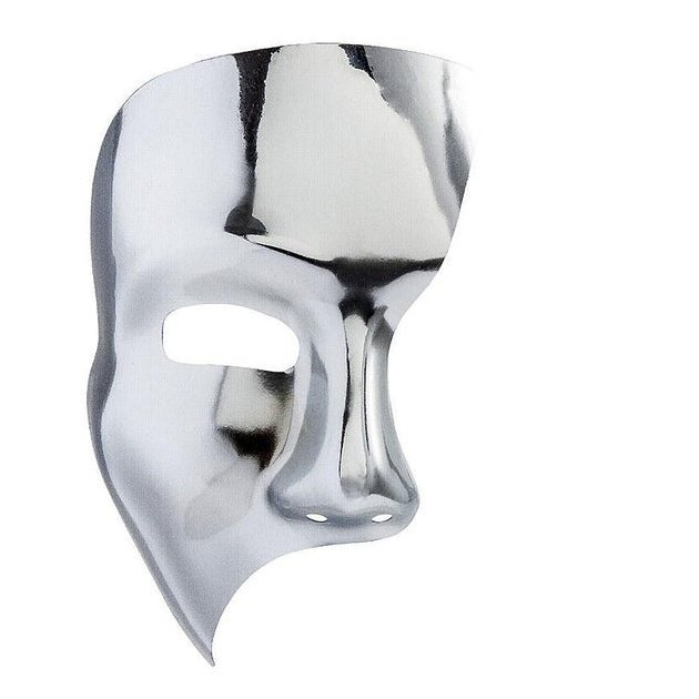 Phantom Mask Silver - Jokers Costume Mega Store