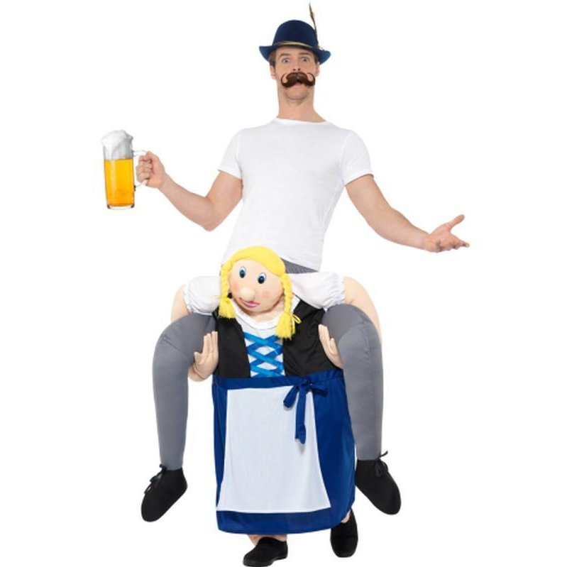 Piggyback Bavarian Beer Maiden Costume - Jokers Costume Mega Store