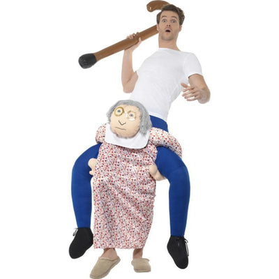 Piggyback Grandma Costume - Jokers Costume Mega Store