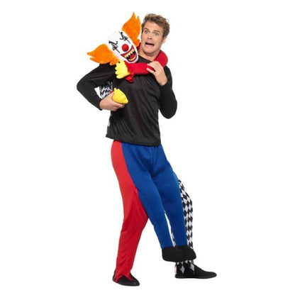 Piggyback Kidnap Clown Costume - Jokers Costume Mega Store