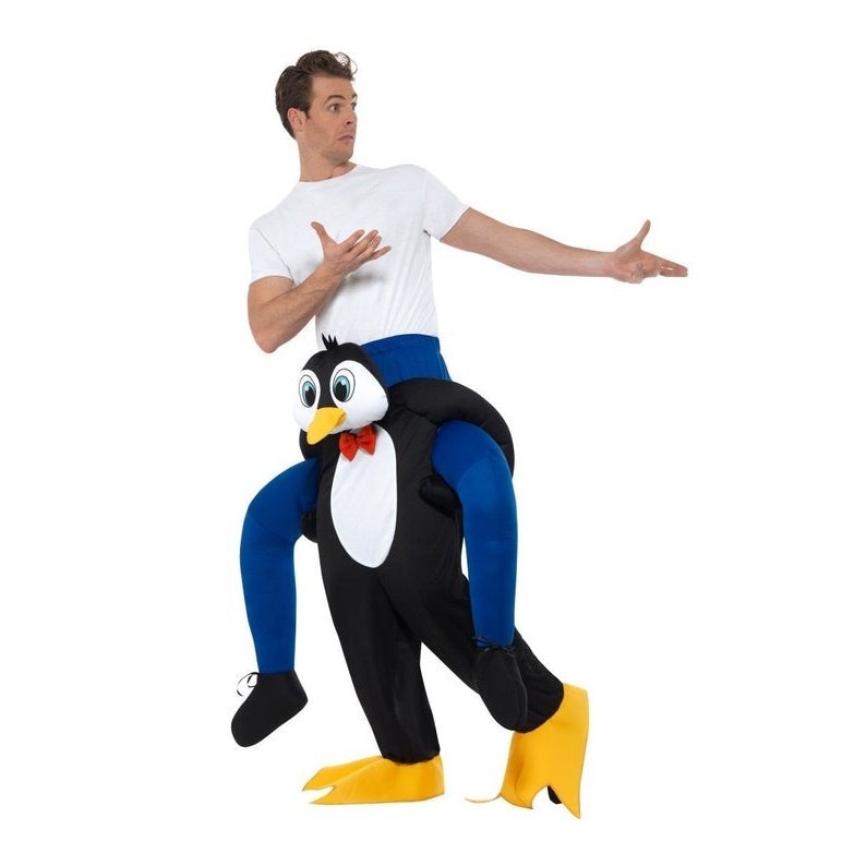 Piggyback Penguin Costume - Jokers Costume Mega Store