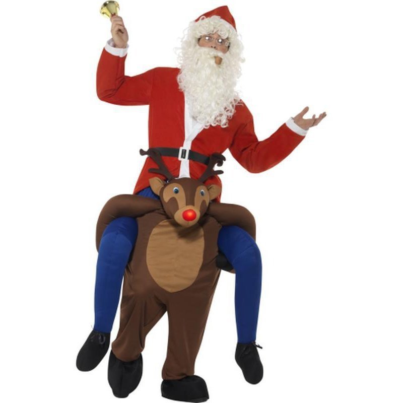 Piggyback Reindeer Rudolf Costume - Jokers Costume Mega Store