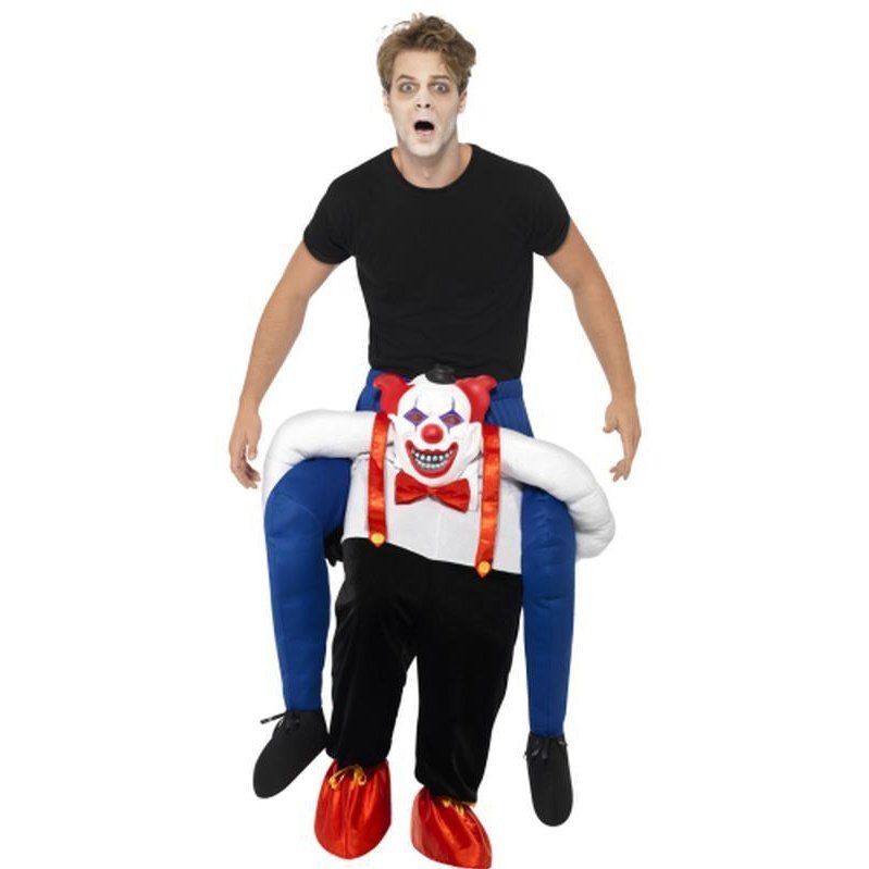 Piggyback Sinister Clown Costume - Jokers Costume Mega Store