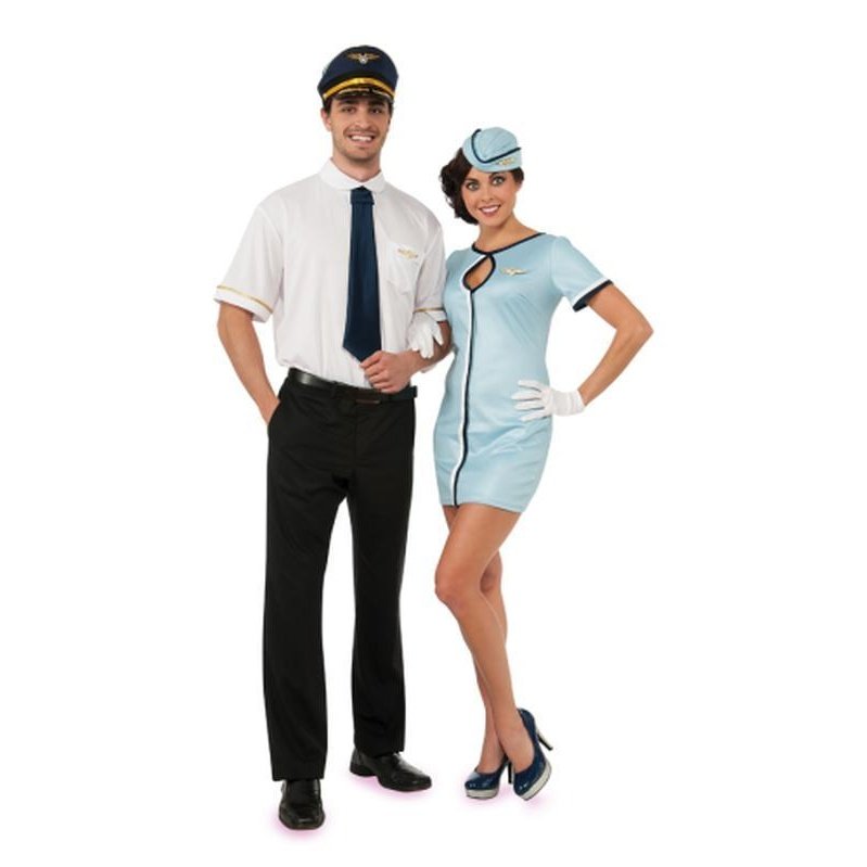 Pilot First Class Costume Size S - Jokers Costume Mega Store