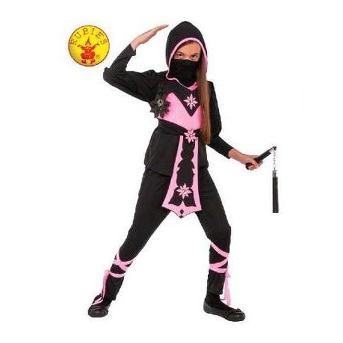 Pink Crystal Ninja Costume Size L - Jokers Costume Mega Store