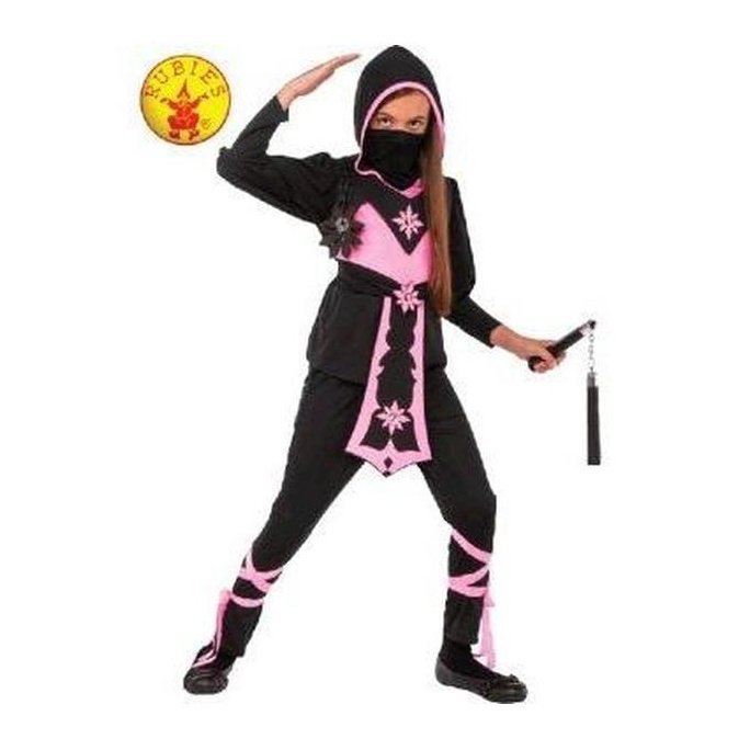Pink Crystal Ninja Costume Size M - Jokers Costume Mega Store