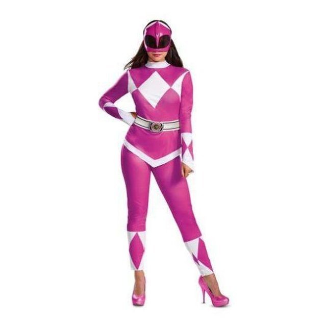 Pink Ranger Deluxe Adult Costume - Jokers Costume Mega Store