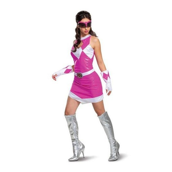 Pink Ranger Mm Deluxe Adult Costume - Jokers Costume Mega Store