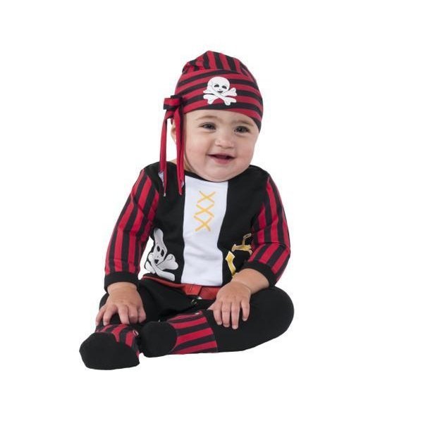 Pirate Boy Costume Size 0 6 Months - Jokers Costume Mega Store