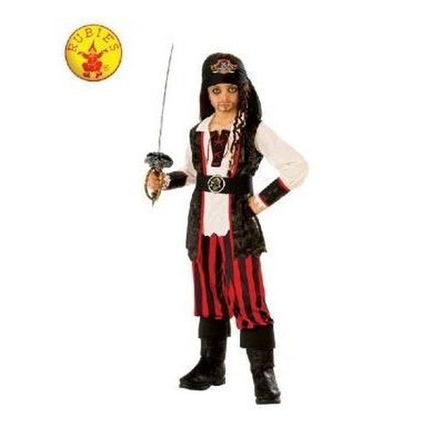 Pirate Boy Costume Size S - Jokers Costume Mega Store
