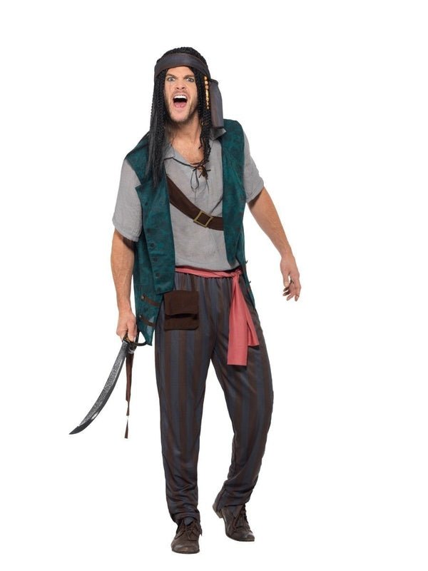 Pirate Deckhand Costume, Men - Jokers Costume Mega Store