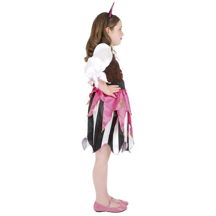 Pirate Girl Costume, Pink - Jokers Costume Mega Store