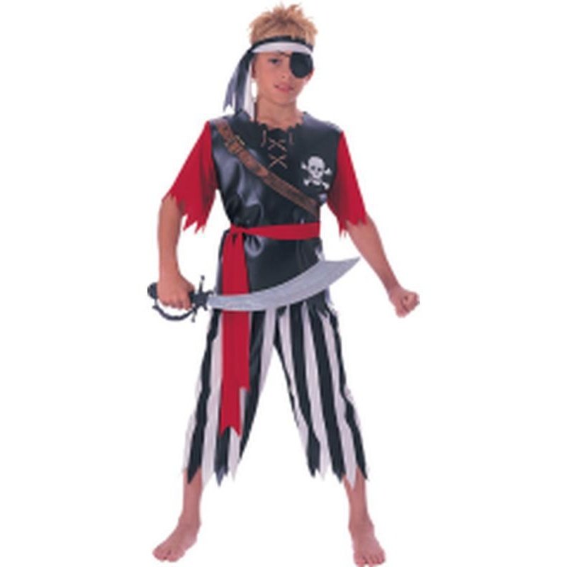 Pirate King Costume Size L - Jokers Costume Mega Store