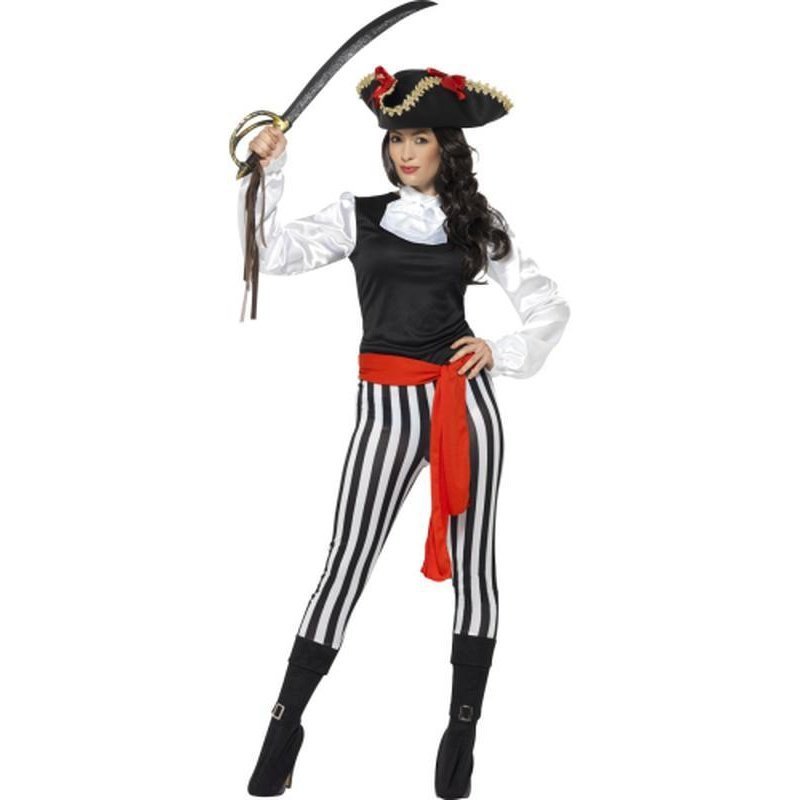 Pirate Lady Costume, with Top - Jokers Costume Mega Store