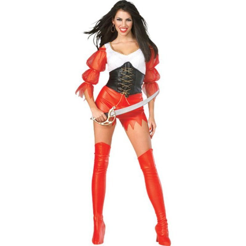 Pirate Lady Sercret Wishes Costume Size S - Jokers Costume Mega Store
