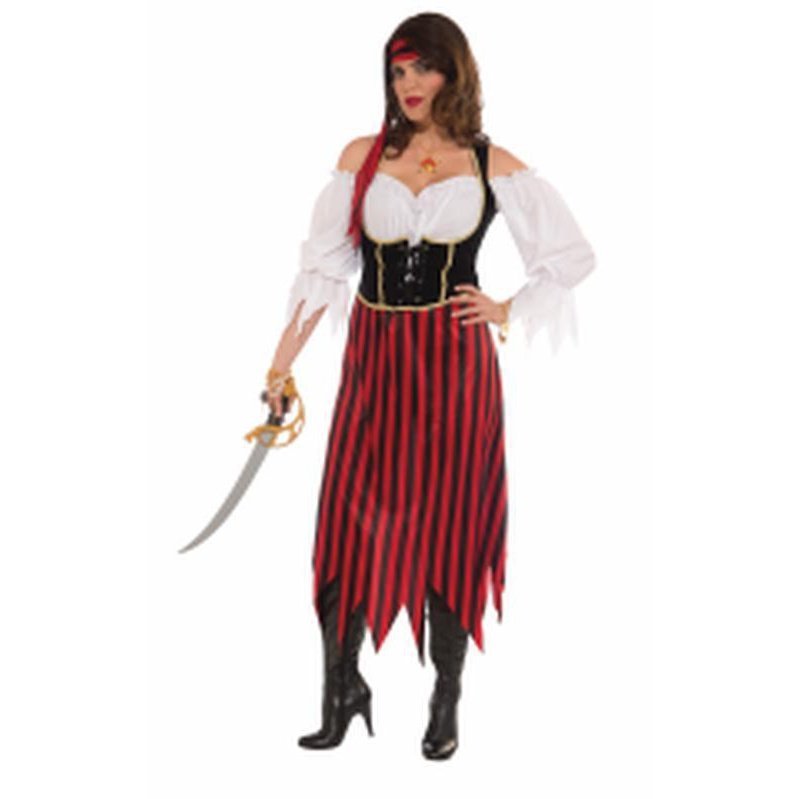 Pirate Maiden Costume Size Std. - Jokers Costume Mega Store