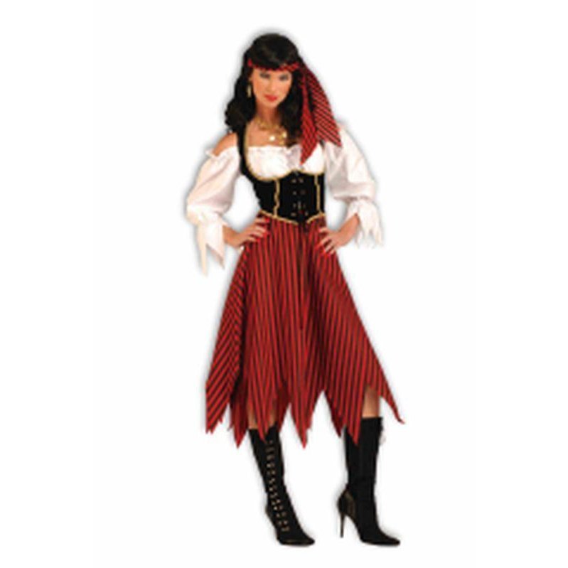 Pirate Maiden Costume Size Std - Jokers Costume Mega Store