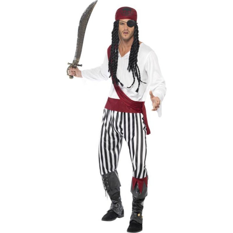 Pirate Man Costume - Jokers Costume Mega Store