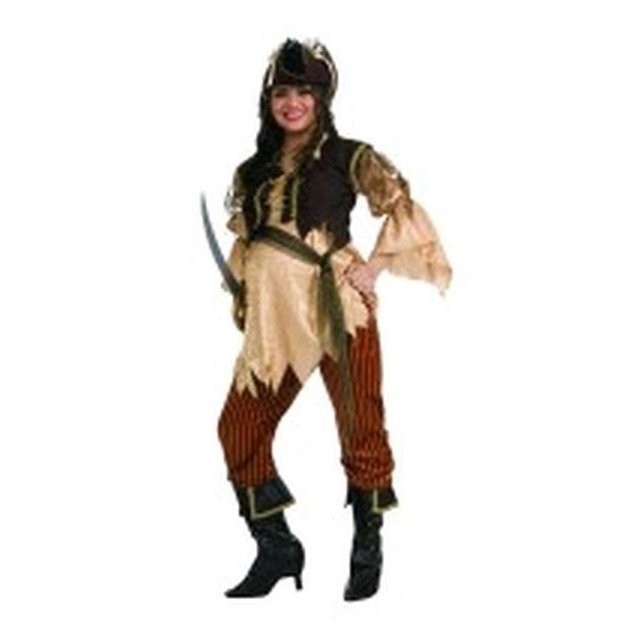 Pirate Queen Costume Size Std - Jokers Costume Mega Store