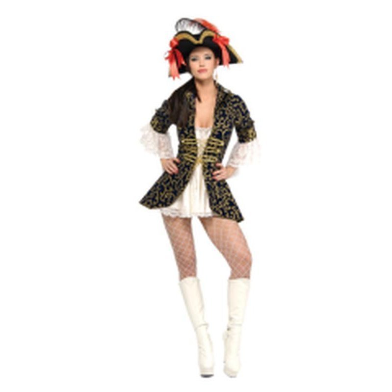 Pirate Queen Secret Wishes Costume Size M - Jokers Costume Mega Store