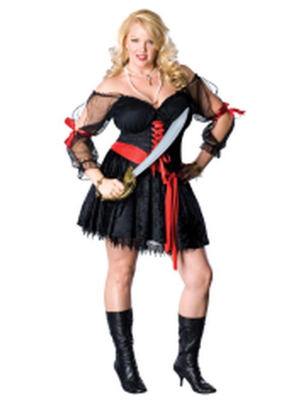 Pirate Siren Adult Costume Size Plus - Jokers Costume Mega Store