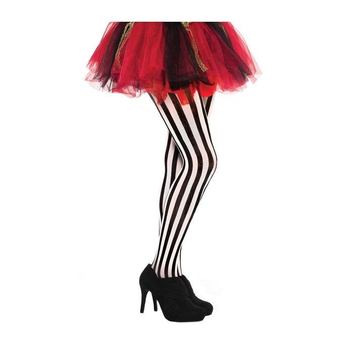 Pirate Vertical Striped Tights - Jokers Costume Mega Store