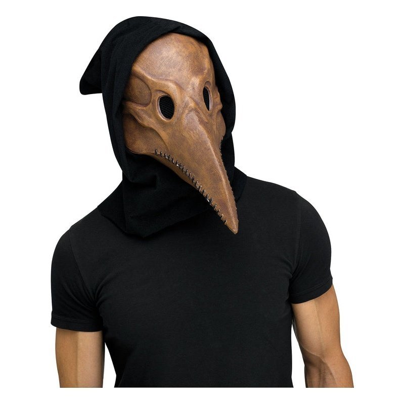 Plague Doctor Mask Brown - Jokers Costume Mega Store