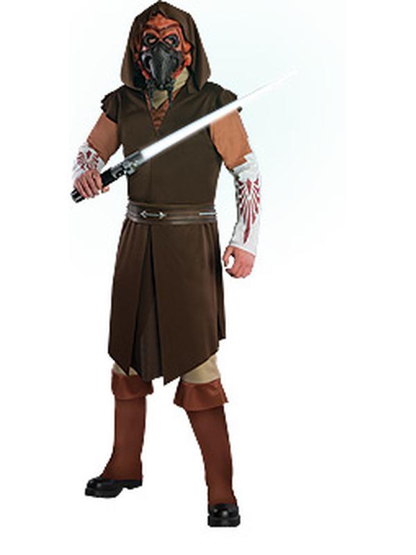 Plo Koon Deluxe Adult Size Xl - Jokers Costume Mega Store
