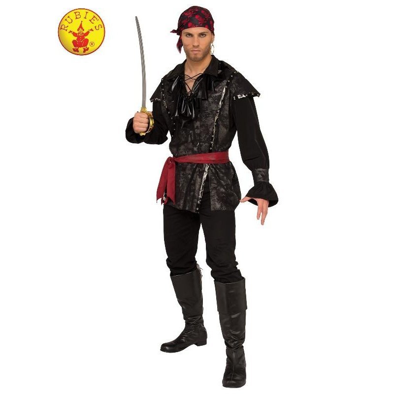 Plundering Pirate Costume Size Xl - Jokers Costume Mega Store