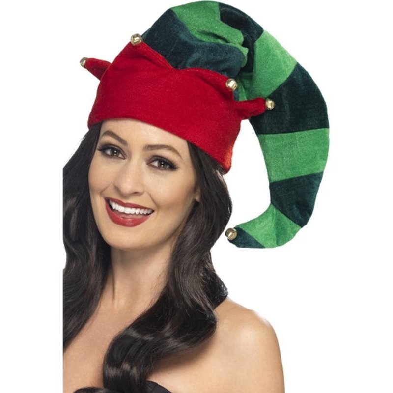 Plush Elf Hat - Jokers Costume Mega Store