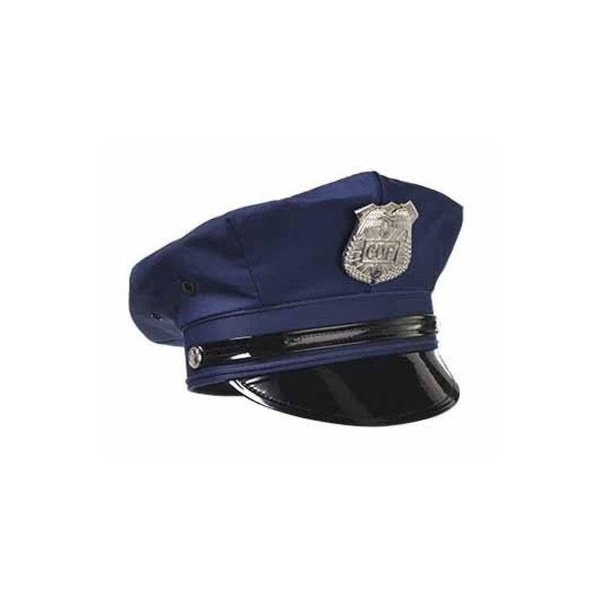 Police Deluxe Hat - Jokers Costume Mega Store