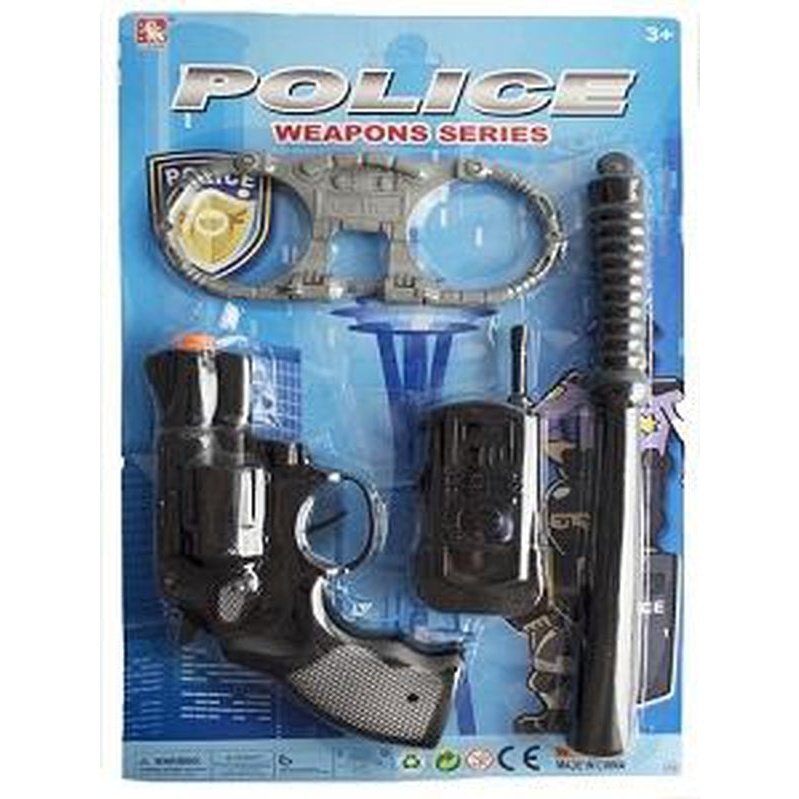 Police Equipment Play Set - Jokers Costume Mega Store