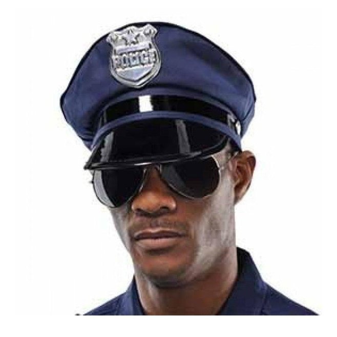 Police Mirror Sunglass - Jokers Costume Mega Store