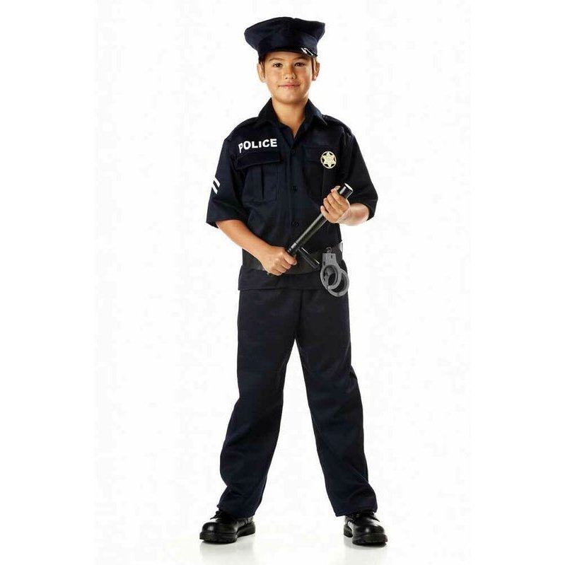 Police Officer Blues Child Costume - Jokers Costume Mega Store