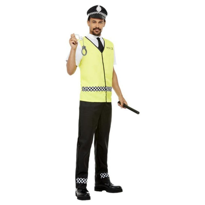 Police Officer Costume, Black - Jokers Costume Mega Store