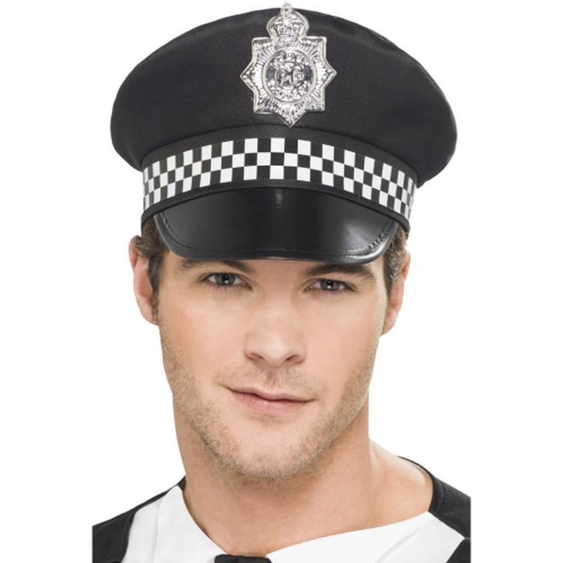 Police Panda Cap - Jokers Costume Mega Store